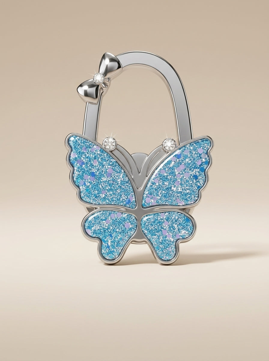 Gancio per borsa Noirlise Papillon