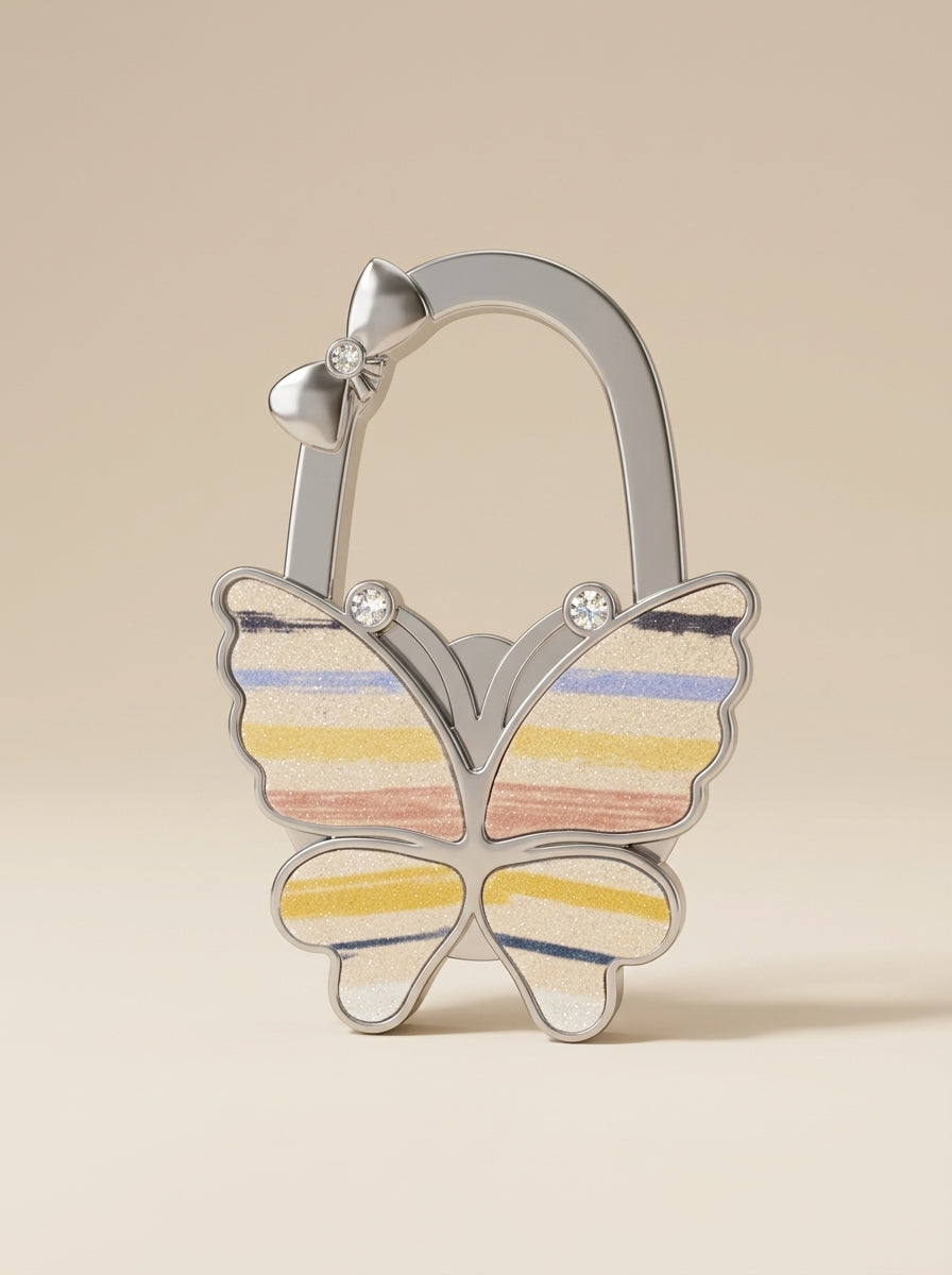 Gancio per borsa Noirlise Papillon
