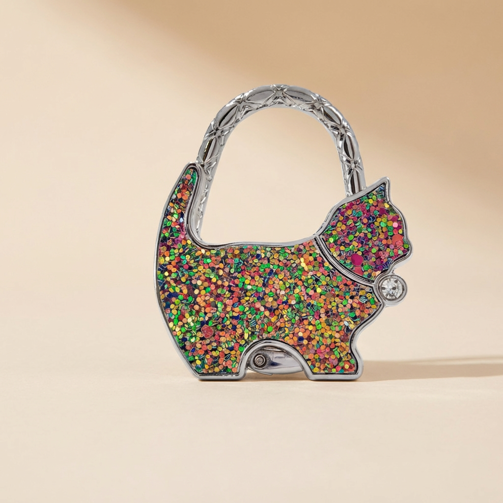Gancio per borsa Noirlise Chaton