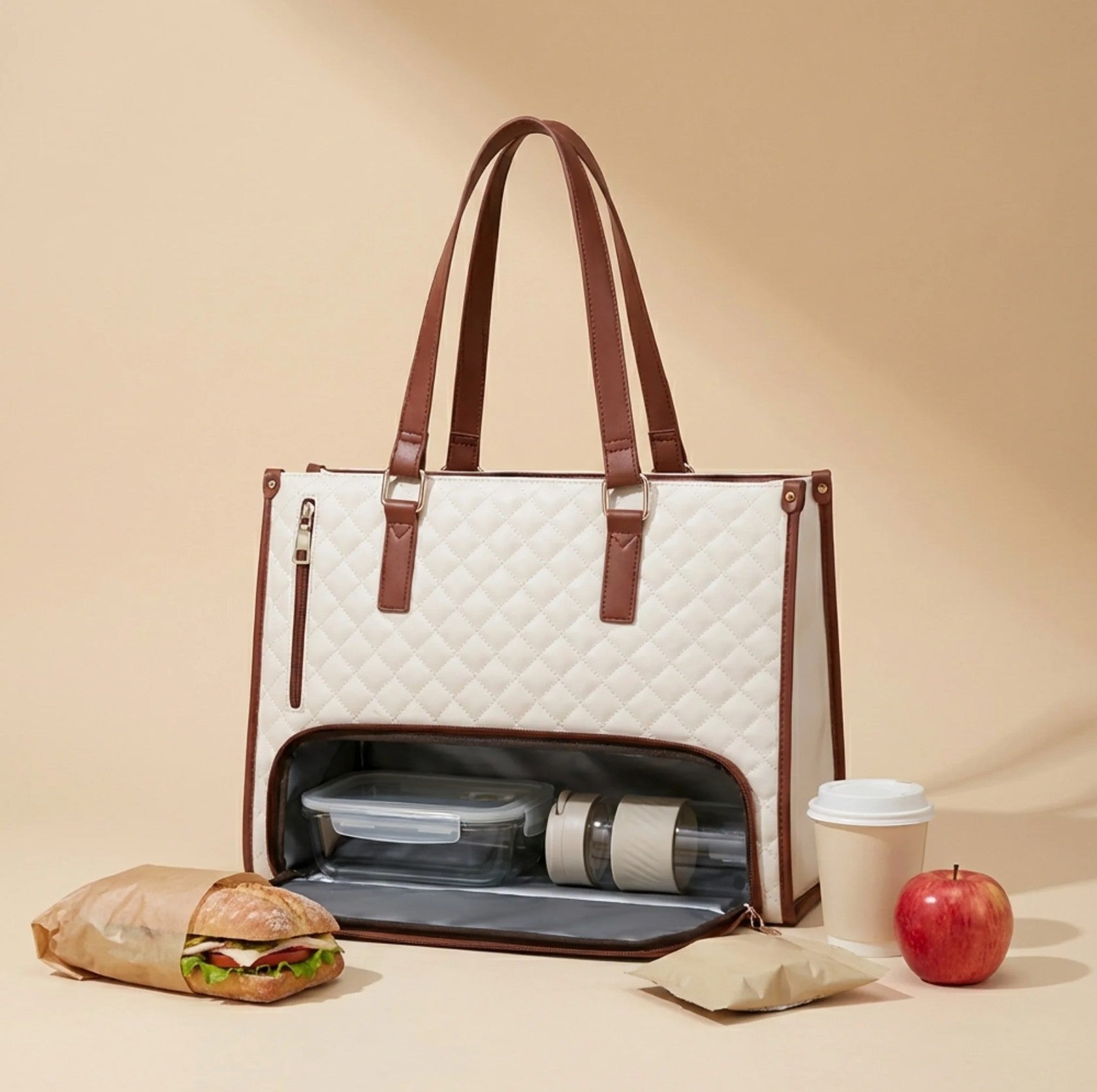 Borsa tote pranzo Noirlise Vivienne
