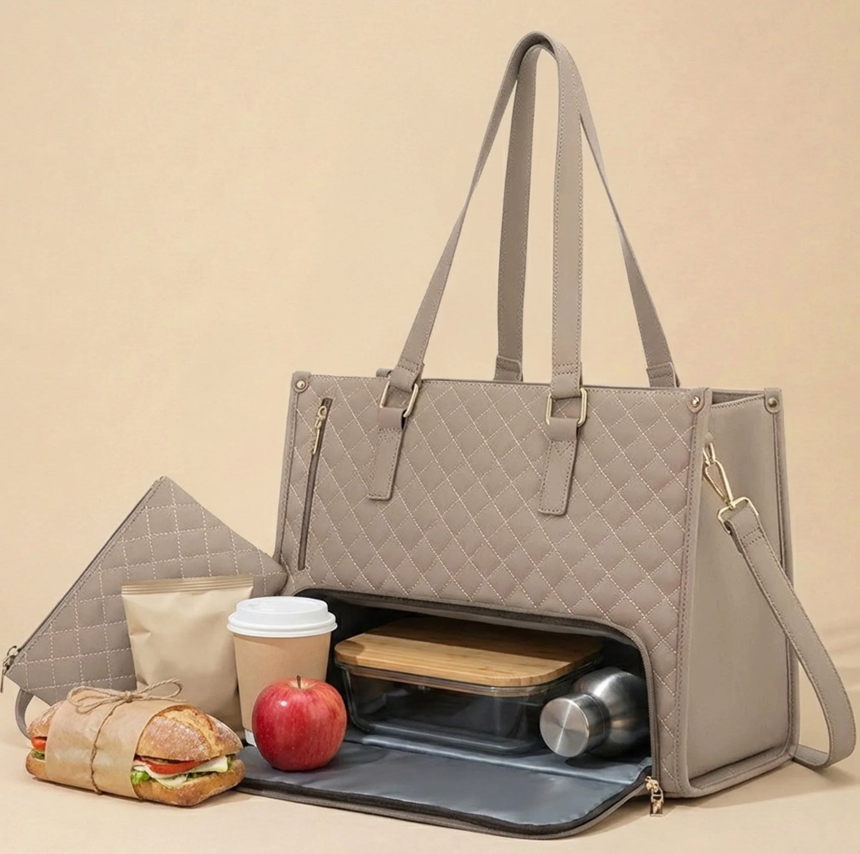 Borsa tote pranzo Noirlise Vivienne